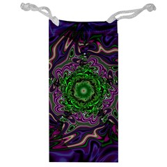 Digital Art Artwork Fractal Pattern Jewelry Bag