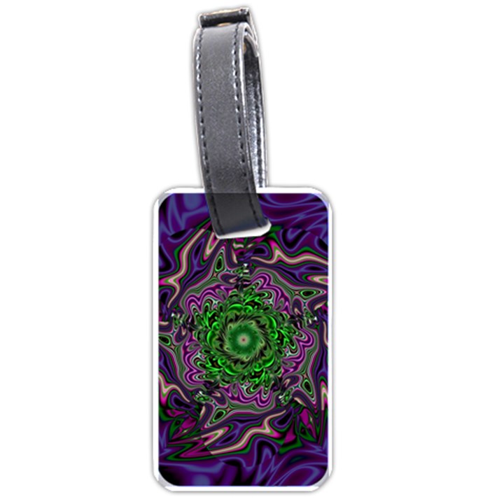 Digital Art Artwork Fractal Pattern Luggage Tag (one side)