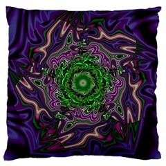 Digital Art Artwork Fractal Pattern Large Cushion Case (One Side)