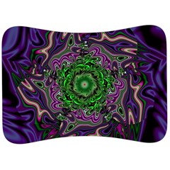 Digital Art Artwork Fractal Pattern Velour Seat Head Rest Cushion