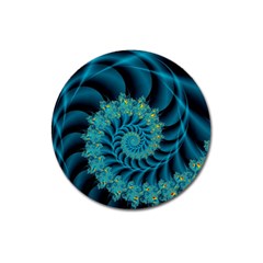 Art Artwork Fractal Digital Art Magnet 3  (round) by Pakrebo