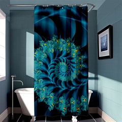 Art Artwork Fractal Digital Art Shower Curtain 36  X 72  (stall)  by Pakrebo