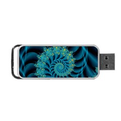 Art Artwork Fractal Digital Art Portable Usb Flash (two Sides) by Pakrebo