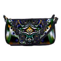 Fractal Art Artwork Design Shoulder Clutch Bag by Pakrebo