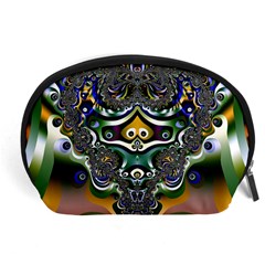 Fractal Art Artwork Design Accessory Pouch (large) by Pakrebo