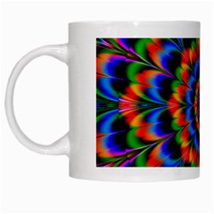 Abstract Digital Art Artwork White Mugs by Pakrebo