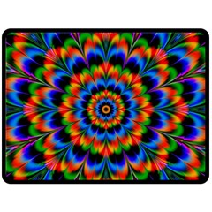 Abstract Digital Art Artwork Double Sided Fleece Blanket (large) 