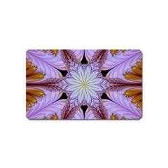 Abstract Flower Artwork Art Magnet (name Card)