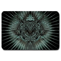 Abstract Art Fractal Artwork Large Doormat  by Pakrebo