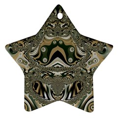 Fractal Art Artwork Design Ornament (star) by Pakrebo