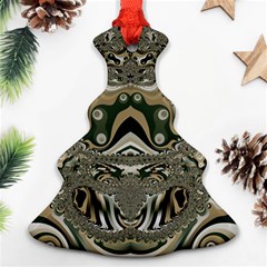 Fractal Art Artwork Design Christmas Tree Ornament (two Sides) by Pakrebo