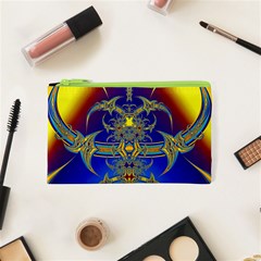 Abstract Art Design Digital Art Cosmetic Bag (xs) by Pakrebo