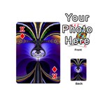 Abstract Art Artwork Fractal Design Pattern Playing Cards 54 Designs (Mini) Front - DiamondK