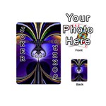 Abstract Art Artwork Fractal Design Pattern Playing Cards 54 Designs (Mini) Front - Joker1