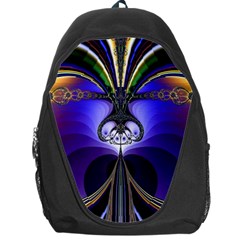 Abstract Art Artwork Fractal Design Pattern Backpack Bag by Pakrebo