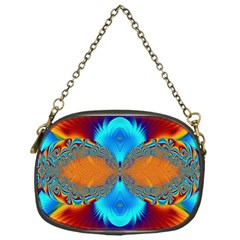 Artwork Digital Art Fractal Colors Chain Purse (one Side) by Pakrebo