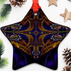 Abstract Art Artwork Fractal Ornament (Star)