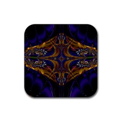 Abstract Art Artwork Fractal Rubber Coaster (Square) 