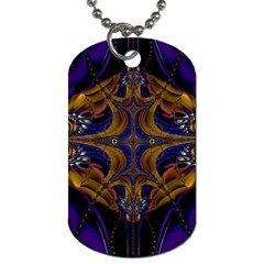 Abstract Art Artwork Fractal Dog Tag (One Side)