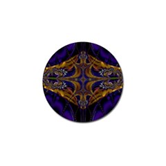 Abstract Art Artwork Fractal Golf Ball Marker