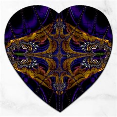 Abstract Art Artwork Fractal Jigsaw Puzzle (Heart)