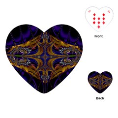 Abstract Art Artwork Fractal Playing Cards Single Design (Heart)