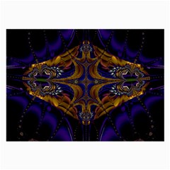 Abstract Art Artwork Fractal Large Glasses Cloth (2 Sides)