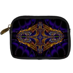 Abstract Art Artwork Fractal Digital Camera Leather Case