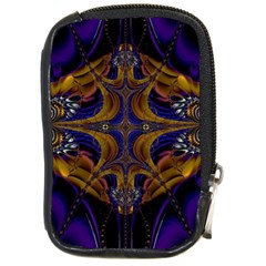 Abstract Art Artwork Fractal Compact Camera Leather Case