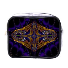 Abstract Art Artwork Fractal Mini Toiletries Bag (One Side)