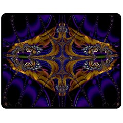 Abstract Art Artwork Fractal Fleece Blanket (Medium) 