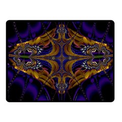 Abstract Art Artwork Fractal Fleece Blanket (Small)