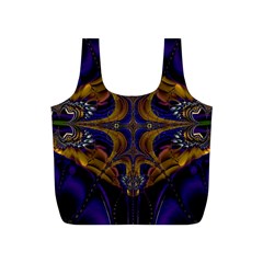 Abstract Art Artwork Fractal Full Print Recycle Bag (S)