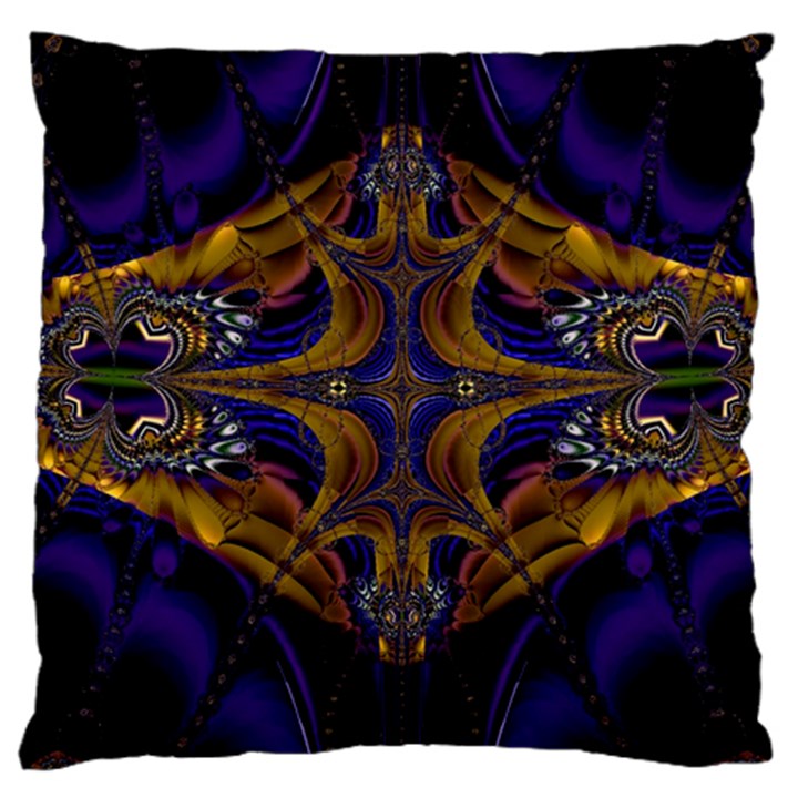 Abstract Art Artwork Fractal Standard Flano Cushion Case (Two Sides)