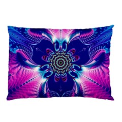 Artwork Art Fractal Flower Design Pillow Case by Pakrebo