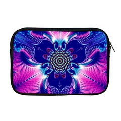 Artwork Art Fractal Flower Design Apple Macbook Pro 17  Zipper Case by Pakrebo