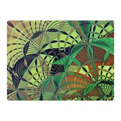 Design Background Concept Fractal Double Sided Flano Blanket (mini)  by Pakrebo