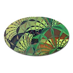 Design Background Concept Fractal Oval Magnet