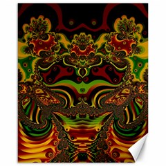 Fractal Art Artwork Design Art Pattern Canvas 16  X 20  by Pakrebo