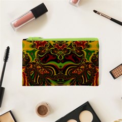 Fractal Art Artwork Design Art Pattern Cosmetic Bag (xs) by Pakrebo