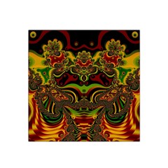 Fractal Art Artwork Design Art Pattern Satin Bandana Scarf by Pakrebo