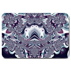 Fractal Art Artwork Design Large Doormat  by Pakrebo