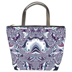 Fractal Art Artwork Design Bucket Bag by Pakrebo