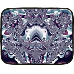 Fractal Art Artwork Design Fleece Blanket (mini) by Pakrebo