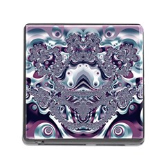 Fractal Art Artwork Design Memory Card Reader (square 5 Slot)