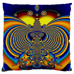 Abstract Art Artwork Digital Art Large Cushion Case (two Sides) by Pakrebo