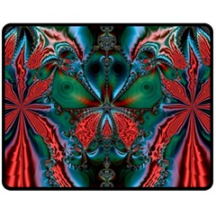 Abstract Art Fractal Artwork Fleece Blanket (medium)  by Pakrebo