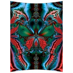 Abstract Art Fractal Artwork Back Support Cushion by Pakrebo