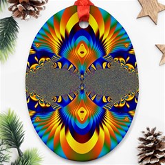 Abstract Art Artwork Digital Art Ornament (oval) by Pakrebo