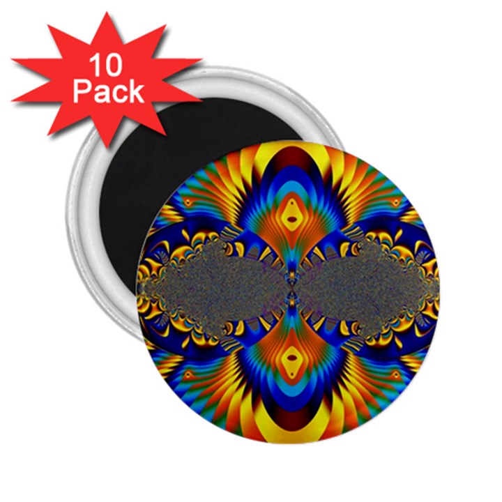 Abstract Art Artwork Digital Art 2.25  Magnets (10 pack) 